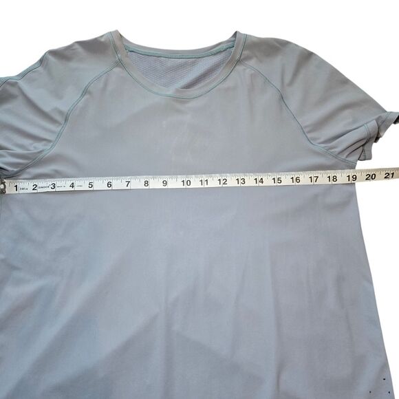 🔥FINAL SALE🔥 Lululemon Quick Pace Short Sleeve - Blue Cast - Picture 6 of 8